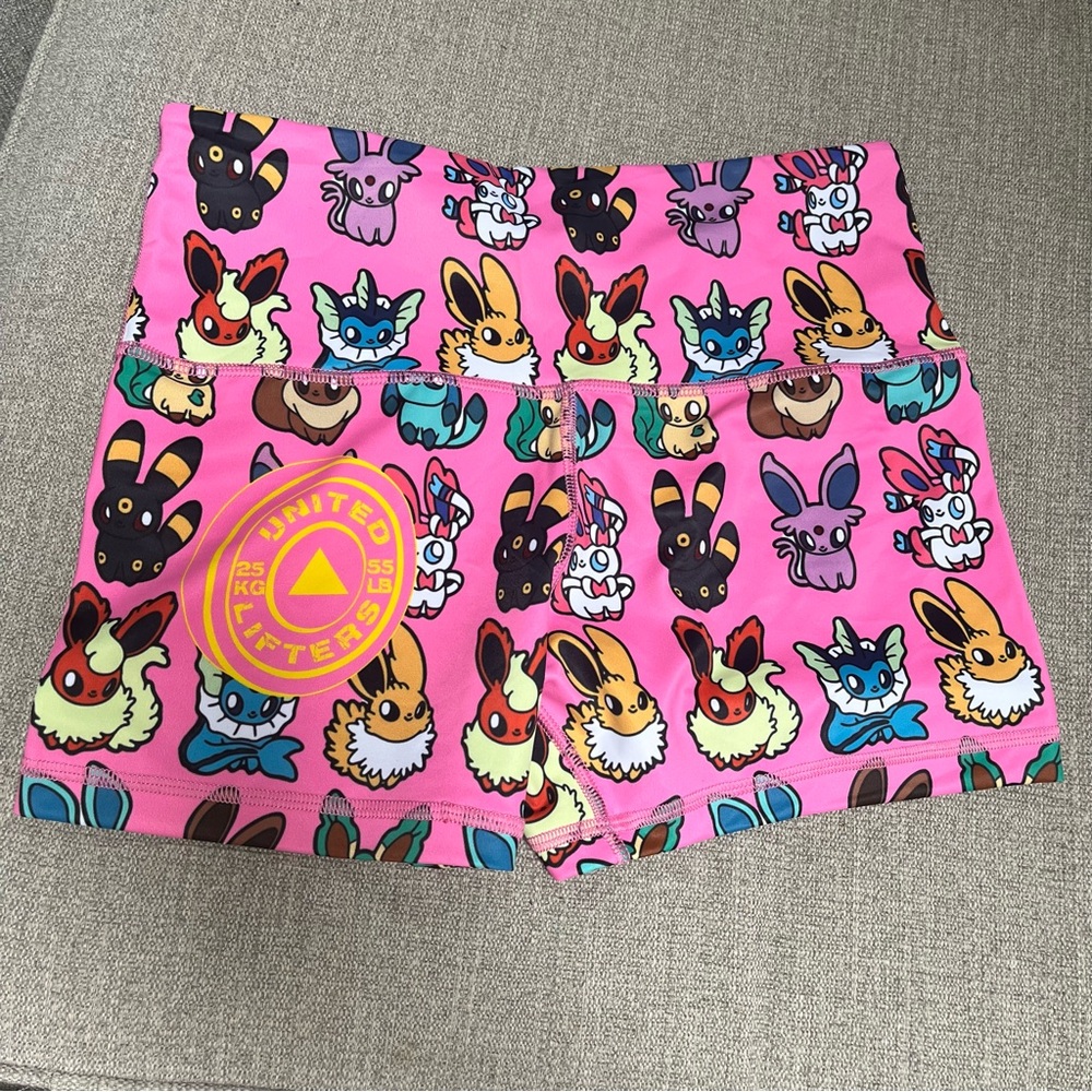 United Lifters Pokémon Spandex Shorts